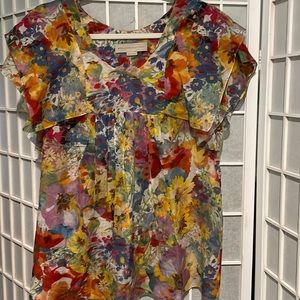 Stella McCartney Fields of Flowers Top Sz Euro 40